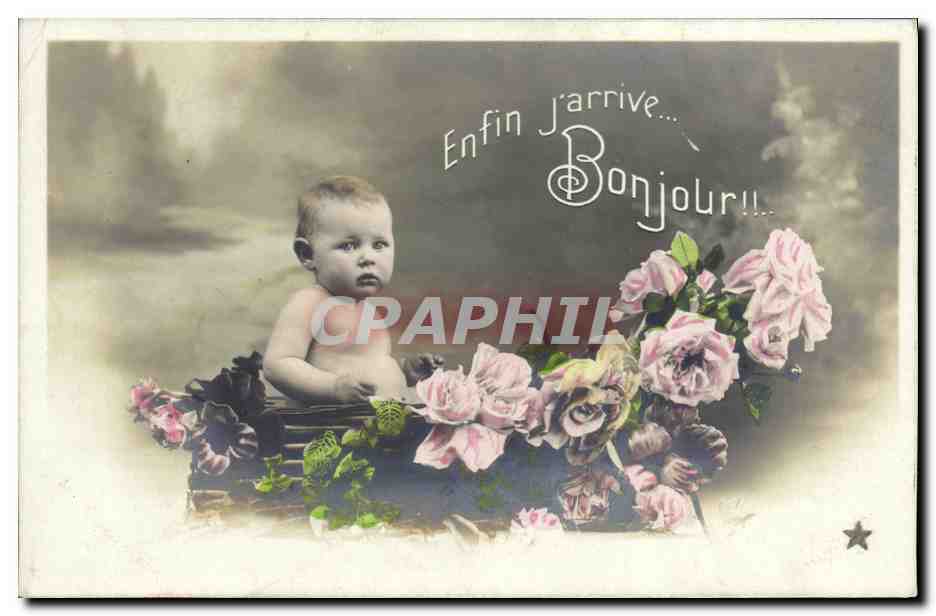 CPA Fantaisie Bebe Enfant 