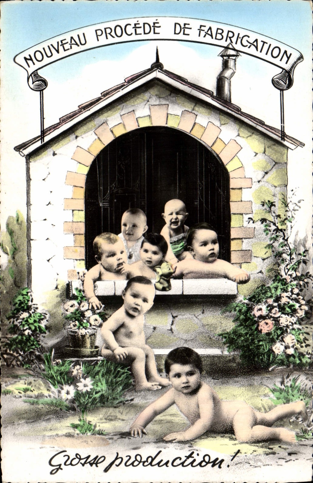CPA Fantaisie Bebe Enfants 