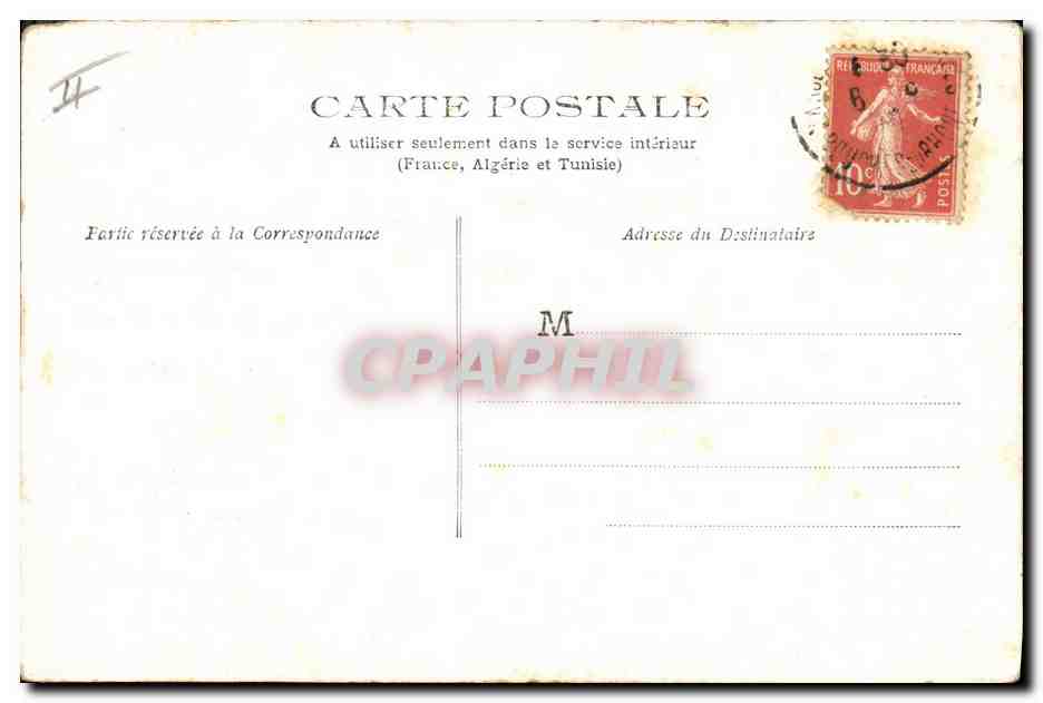 CPA Fantaisie Bebe Enfant Avis de naissance  — Rückseite