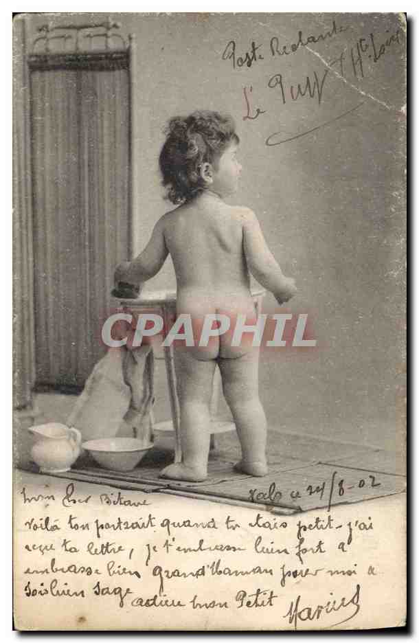 CPA Fantaisie Bebe Enfant 