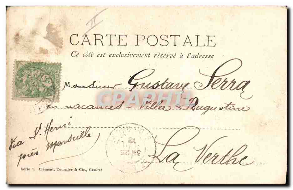 CPA Fantaisie Bebe Enfant  — Rückseite