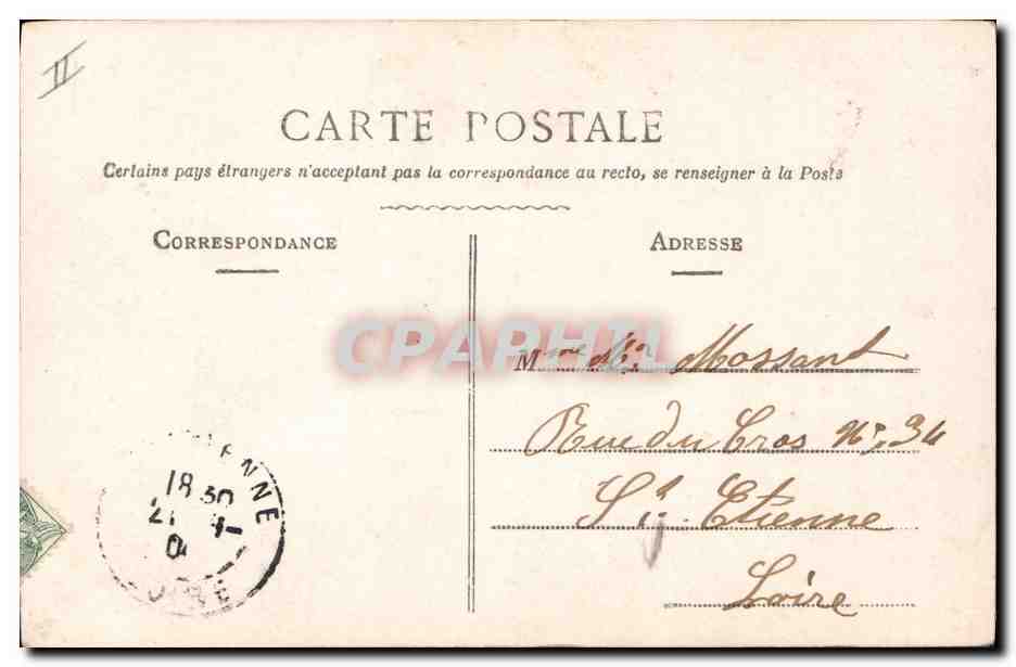 CPA Fantaisie Bebe Enfant Femme A vendre — Rückseite