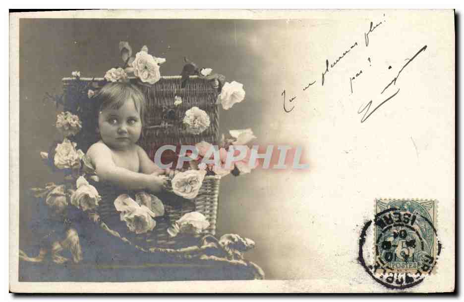 CPA Fantaisie Bebe Enfant 