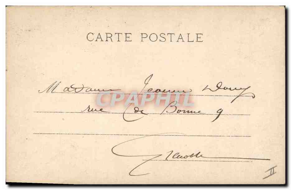 CPA Fantaisie Bebe Enfant  — Rückseite