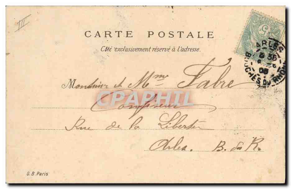 Bébé Poulet Roop — arrivé heureusement au monde — G.B. Paris — Rückseite