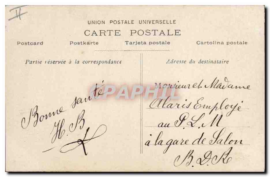 Naissance de Paulette — Monsieur et Madame Blancardi — J.K. (éditeur) — Rückseite
