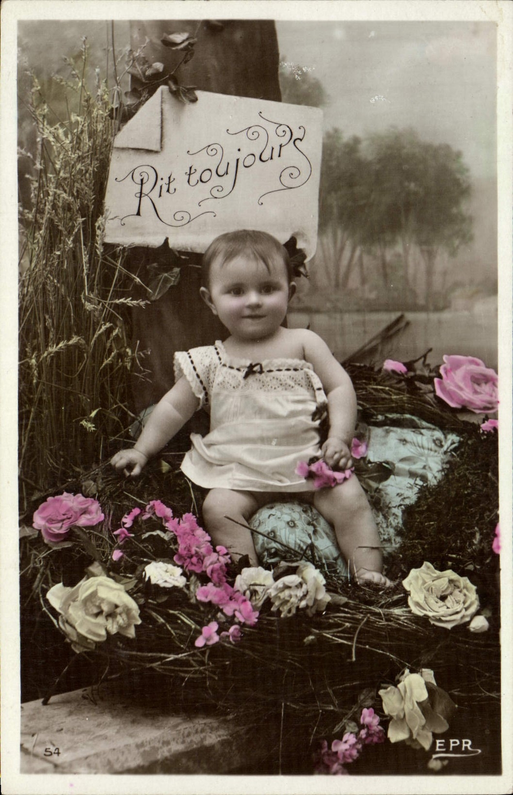 CPA Fantaisie Bebe Enfant 