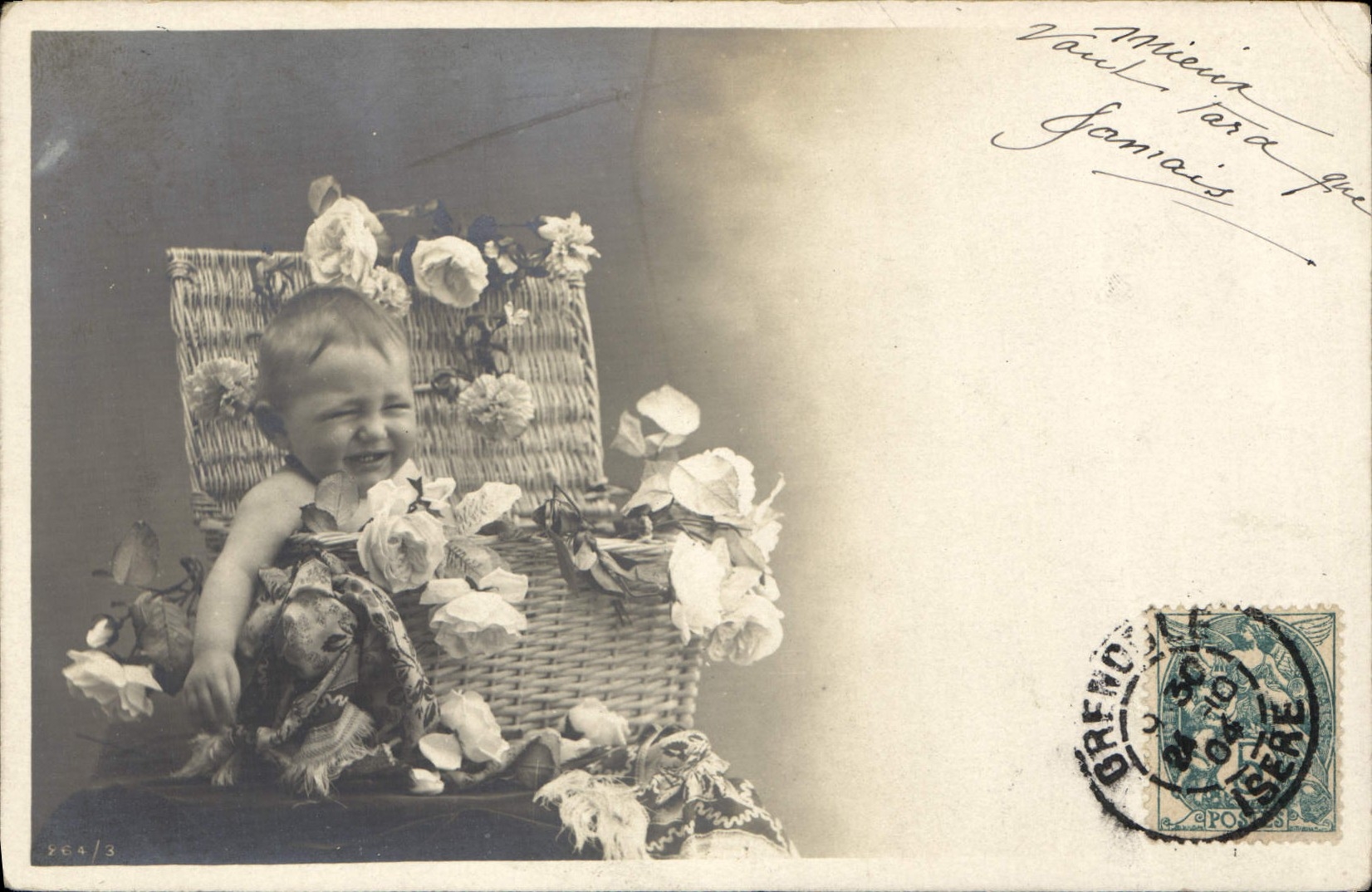 CPA Fantaisie Bebe Enfant 