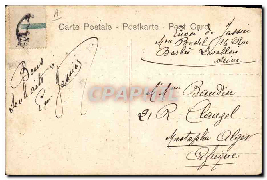 CPA Fantaisie Bebe Enfant  — Rückseite