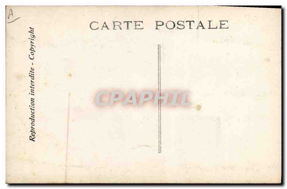 CPA Theatre Edmond Rostand Galipaux  — Verso