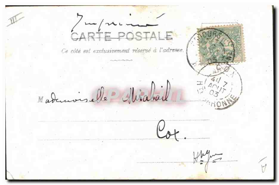CPA Theatre Patrie Laugier — Verso