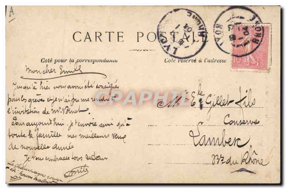 Mme Marcelle Brévville — Poupoule — (Revue locale) — Photo Biolletto — Verso