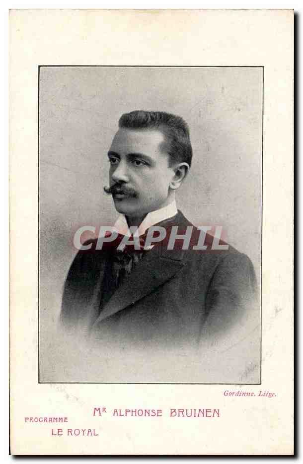 CPA Theatre Mr Alphonse Bruinen Le Royal