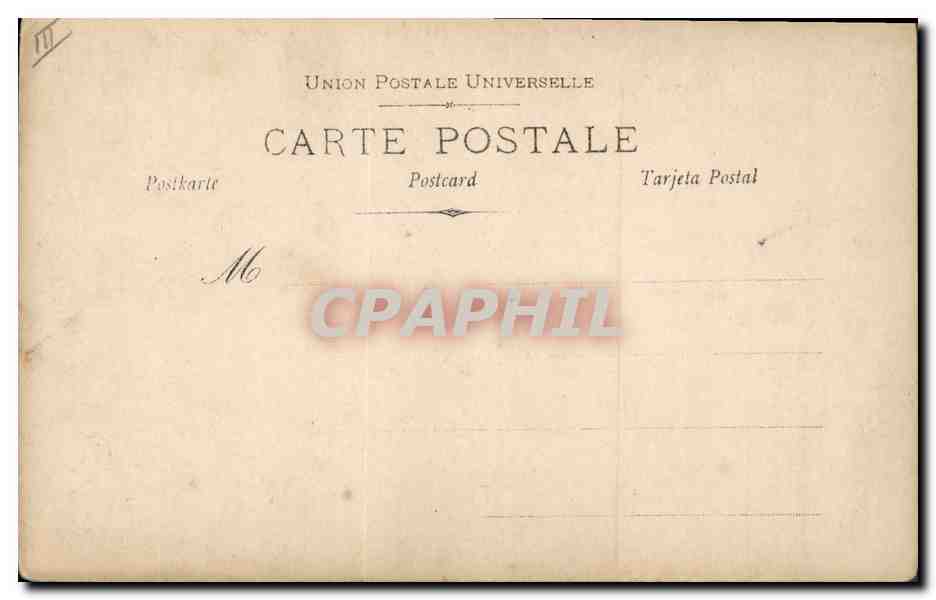 CPA Theatre Folies Dramatiques Garlix — Rückseite
