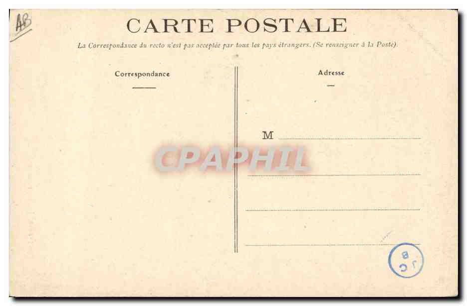 Costume de Paludier et Paludière — SAILLUE (Loire-Inf.) — Collection Morel - St-Nazaire, n° 232 — Verso
