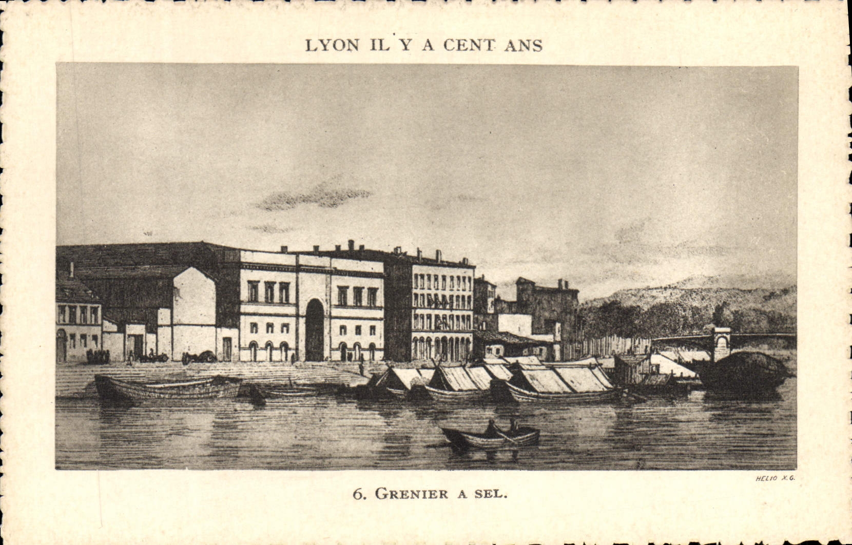 CPA Folklore Marais Salants Lyon Grenier a sel