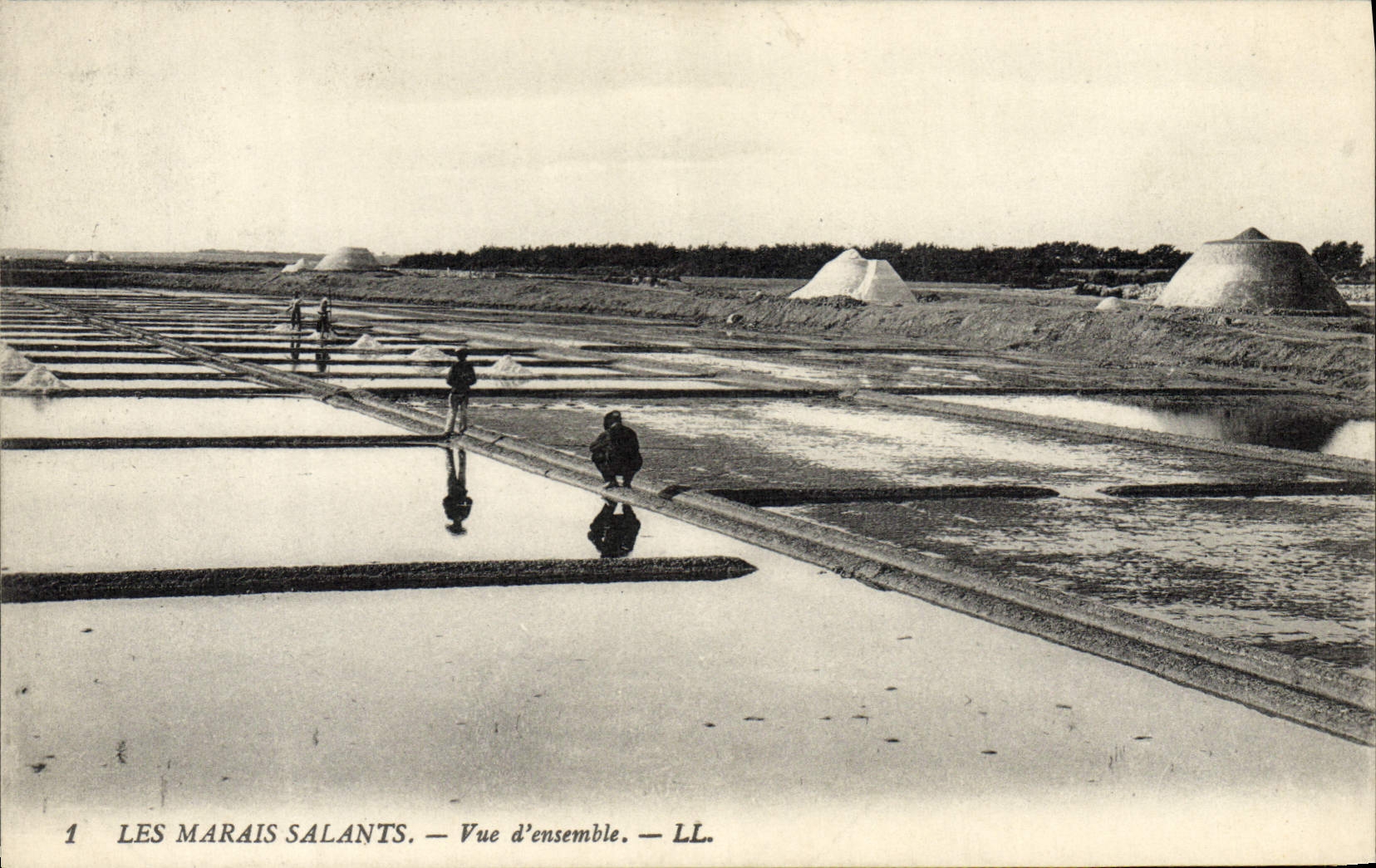 Les Marais Salants — Vue d'ensemble — LL. - Recto