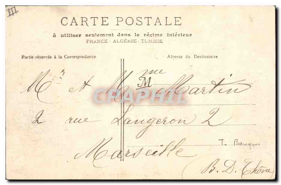 CPA Banque Digne Caisse d'Epargne et theatre — Rückseite