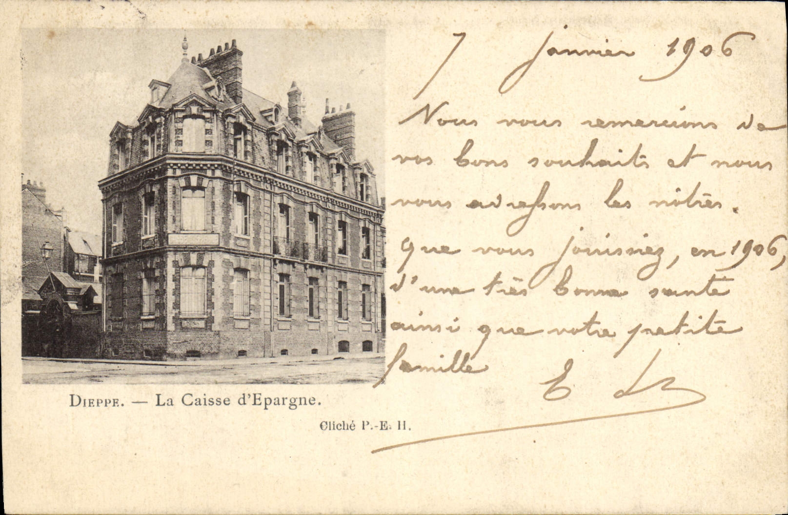 CPA Banque Caisse d'Epargne Dieppe