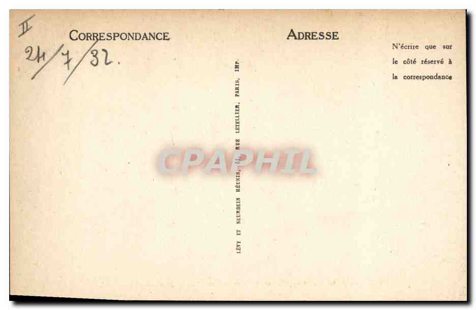 CPA Banque Epinal Petit College Caisse d'Epargne et rue de la Comedie — Rückseite