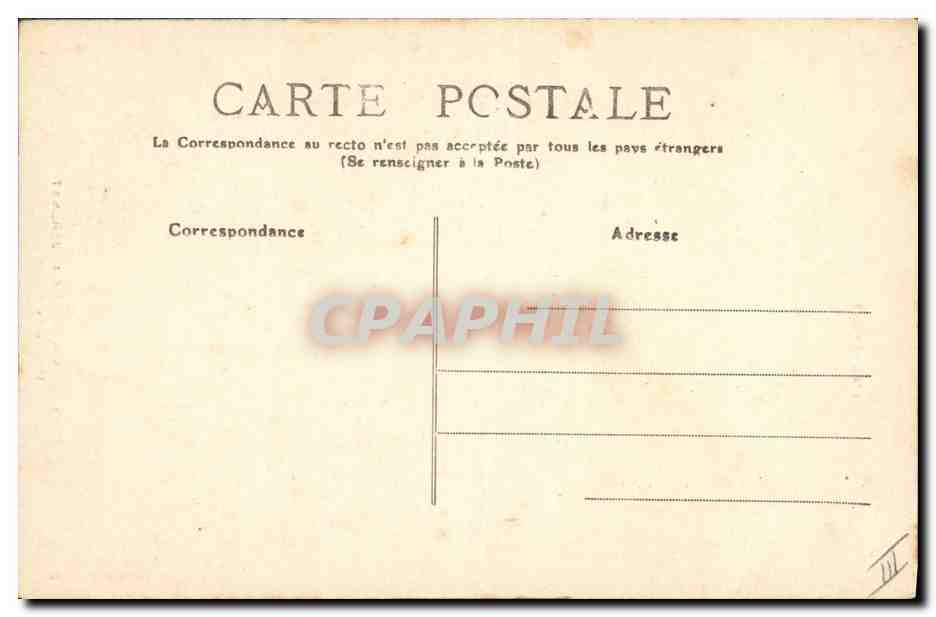 CPA Folklore Auvergne Un heureux Auvergnat Double tentation — Verso