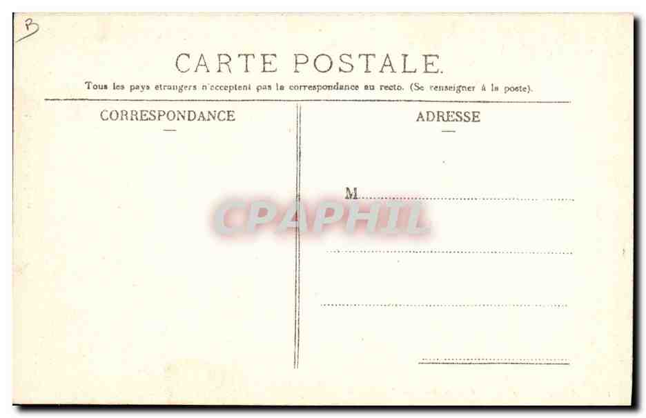 CPA Folklore Auvergne Buron dans la montagne — Verso