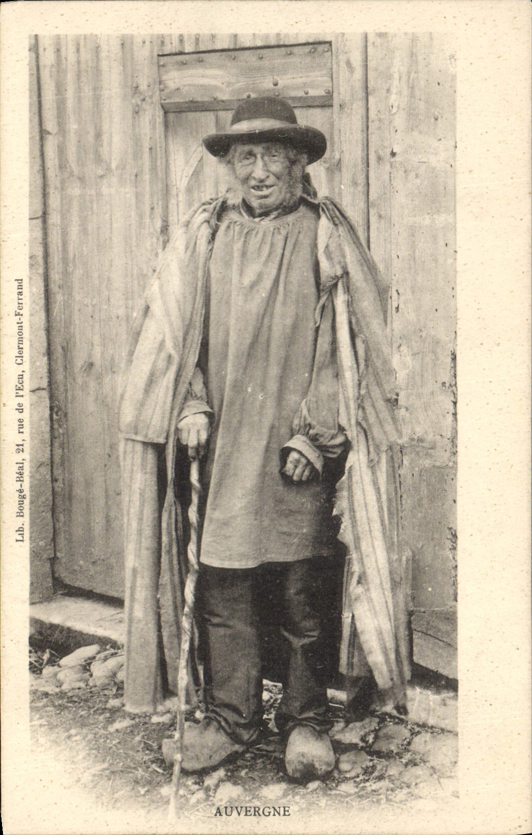 CPA Folklore Auvergne 