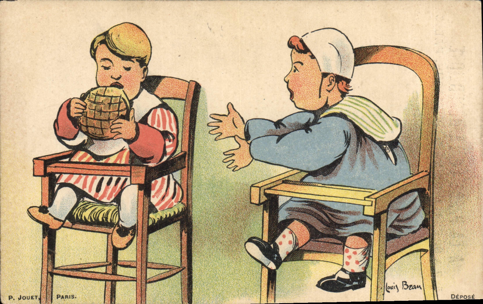 CPA Fantaisie Illustrateur Enfants
