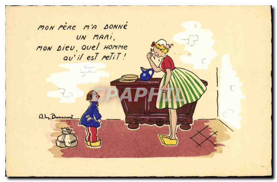 CPA Fantaisie Illustrateur 