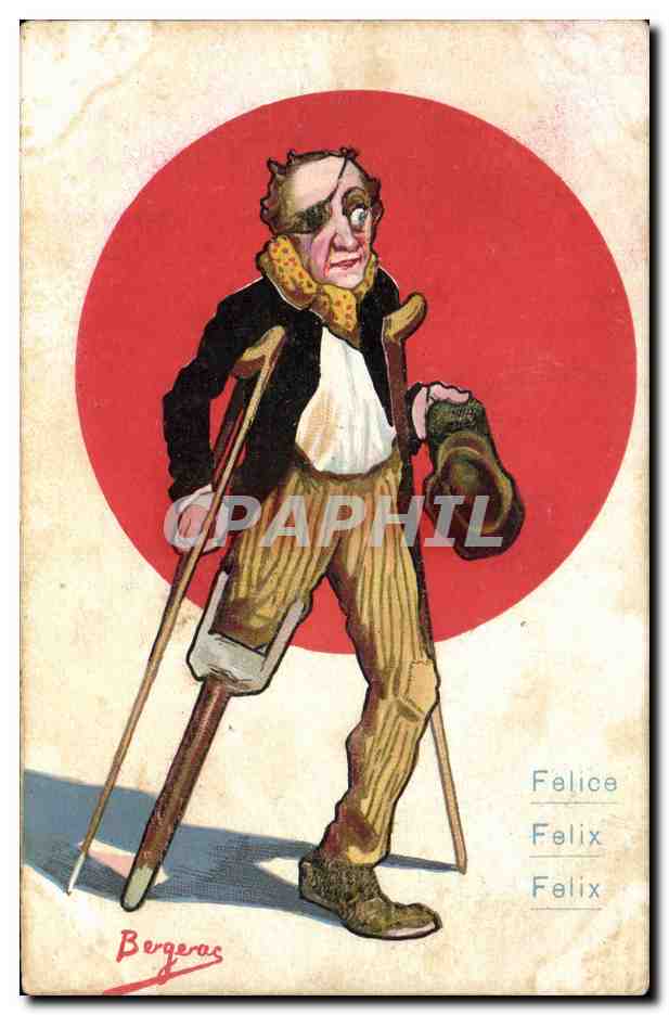 CPA Fantaisie Illustrateur Felix Bergerac