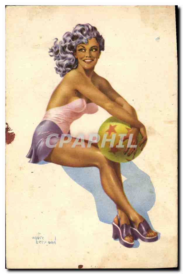 CPA Fantaisie Illustrateur Femme