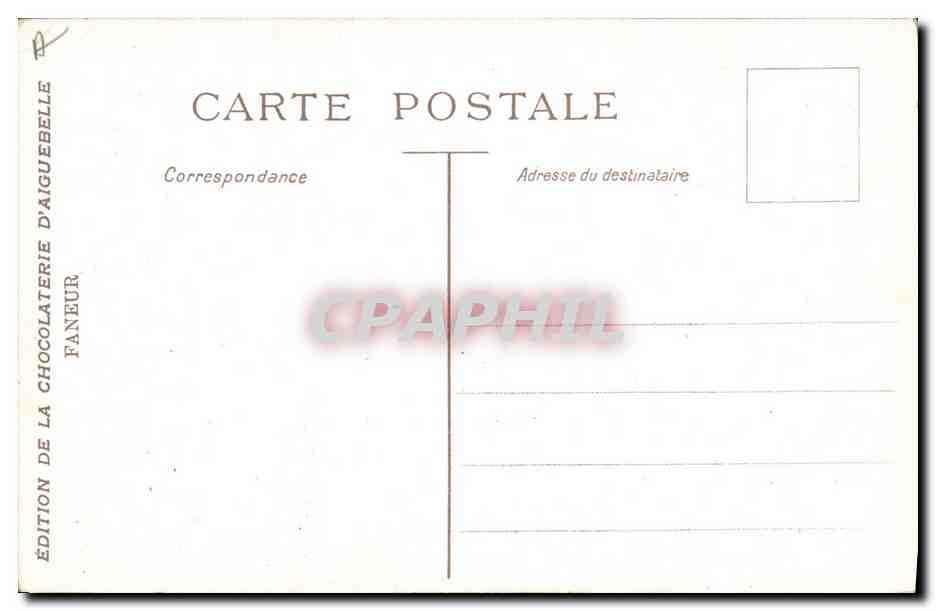 CPA Fantaisie Illustrateur Faneur — Verso