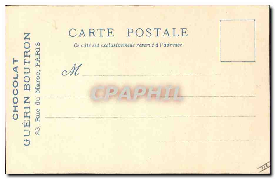 Le Grand Logis — Le Vieux Paris — Chocolat Guérin-Boutron — Reverso