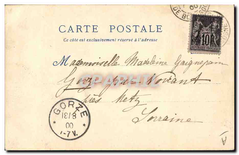 Église Saint-Julien des Ménétriers — Le Vieux Paris — A. Pabida — Achterkant