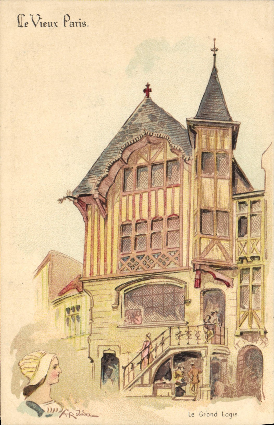 Le Grand Logis — Le Vieux Paris — AR Jida