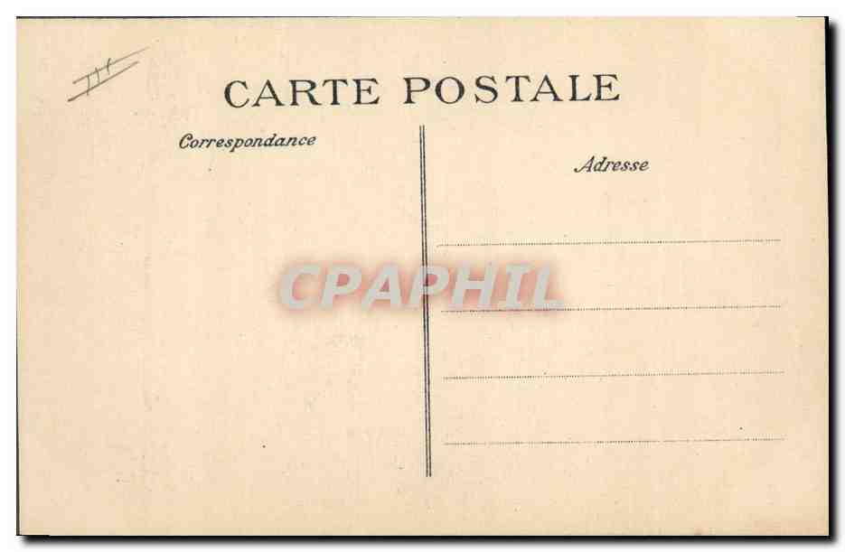 Visite des souverains anglais à Paris, 1914 — Chantilly — Éditeur B.I.D. — Verso