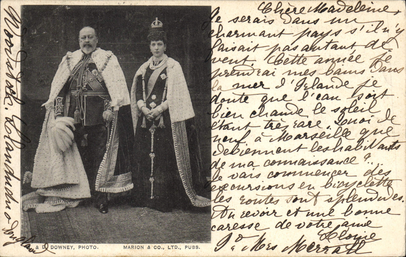Roi George V et Reine Mary — photographie — Marion & Co., Ltd., pubs.