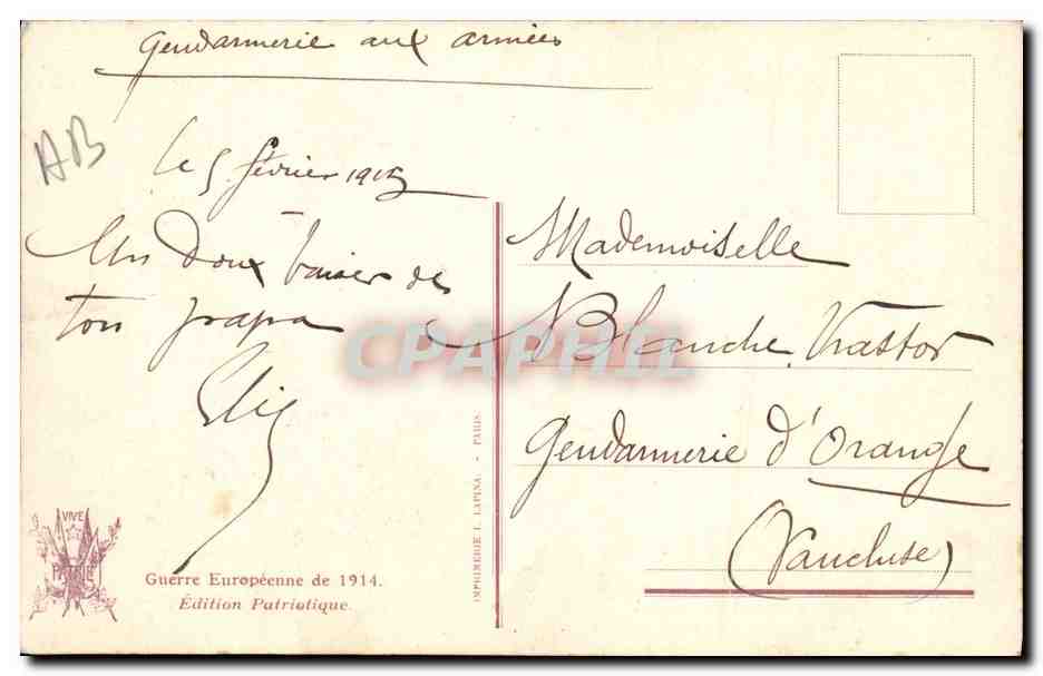 George V donnant du sucre à son cheval — Édition patriotique 1914, imp. L. Lartal - Paris — Reverso