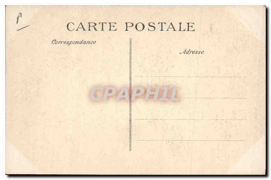 Visite des souverains anglais à Paris — 1914 — Éditeur ELD — Verso