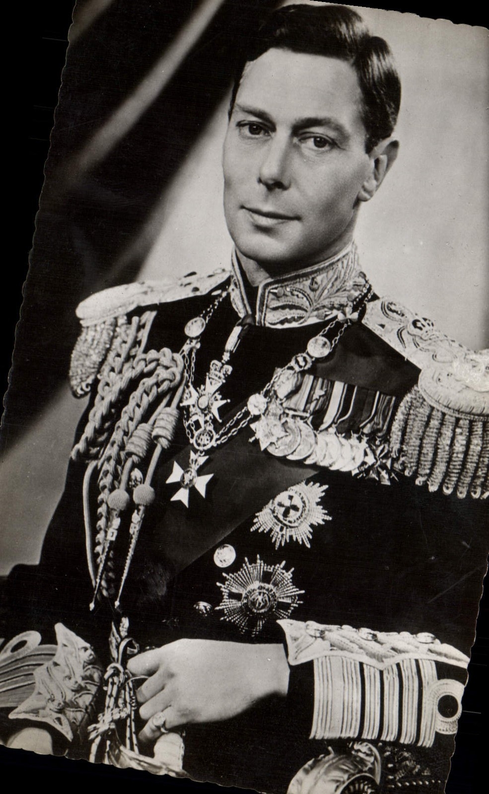 King George VI — Roi d'Angleterre — Imprimé en France 10778