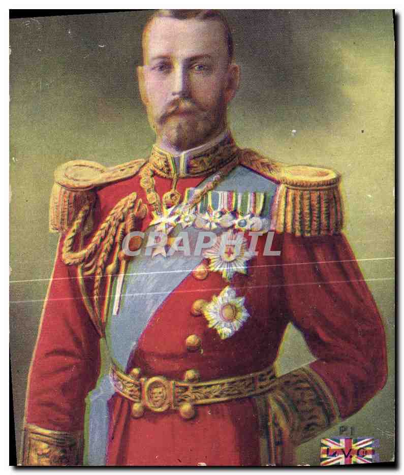 Portrait d'un homme en uniforme militaire — éditeur L.V.C., n° P.1