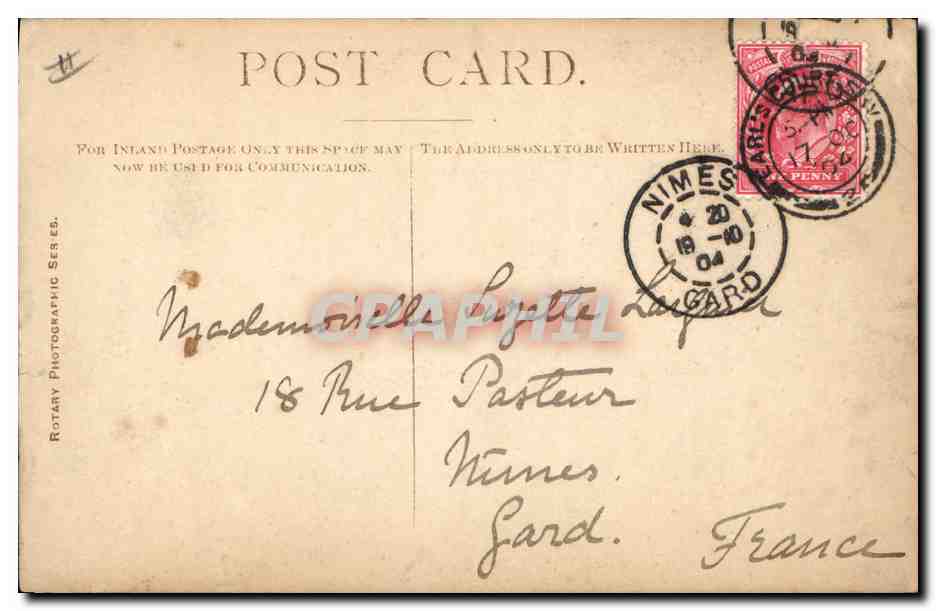 CPA HM King Edward VII — Reverso