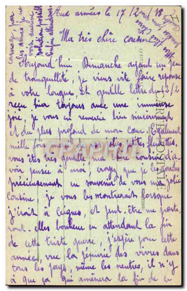 CPA Militaria Medaille Noyon Parterre formant une croix de fer — Rückseite