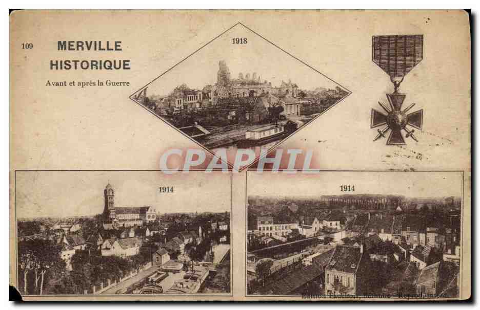 Merville Historique — Avant et après la Guerre — Éditions Fanchon, n°109