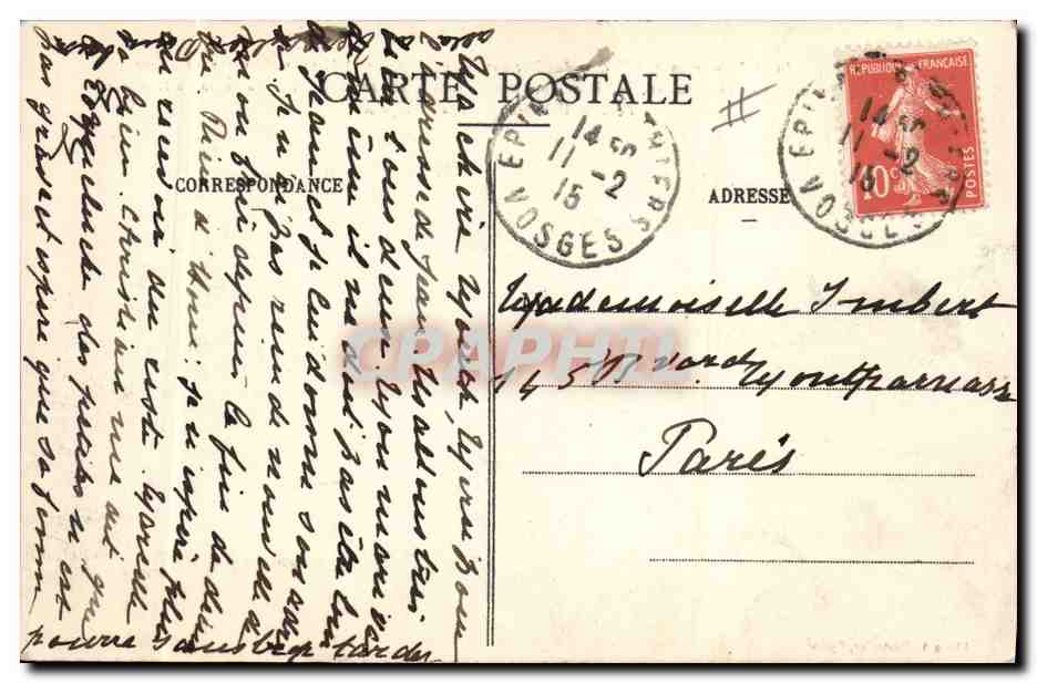 Cérémonie du 18 Janvier 1915 - Remise des Décorations à Epinal — Photo A. Bouteiller, Epinal — Reverso