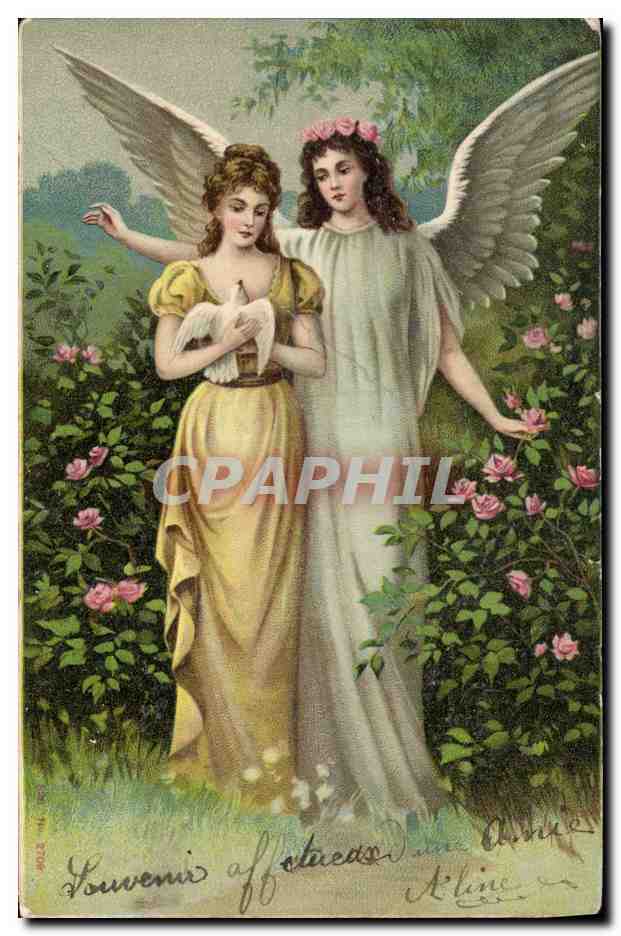 CPA Fantaisie Ange Anges 