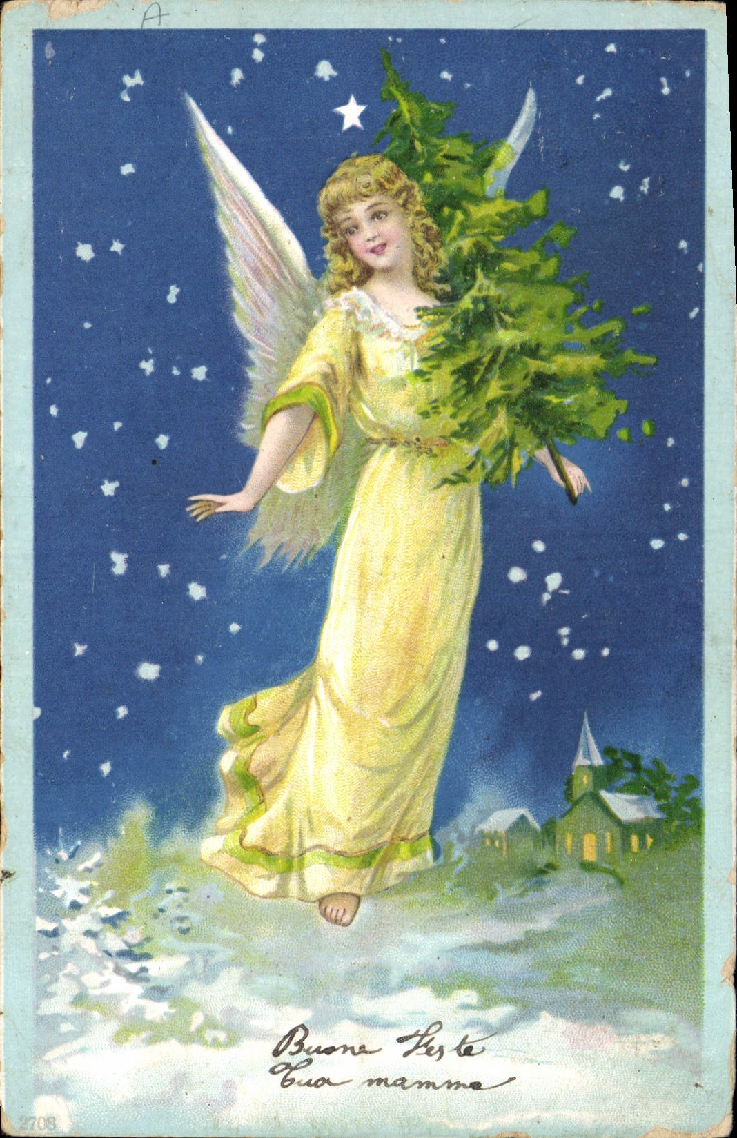 CPA Fantaisie Ange Anges 