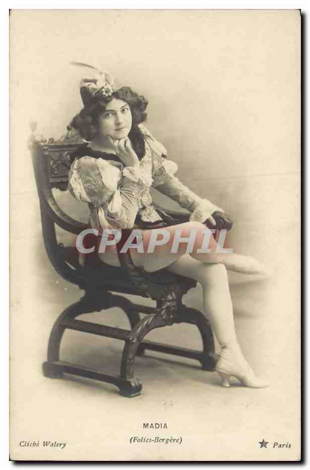 CPA Theatre Madia Folies Bergeres Paris