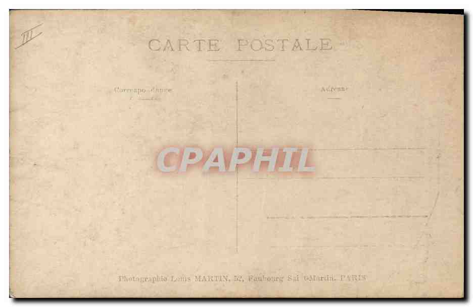 CPA Theatre Deliniere's La Romanichelle  — Rückseite