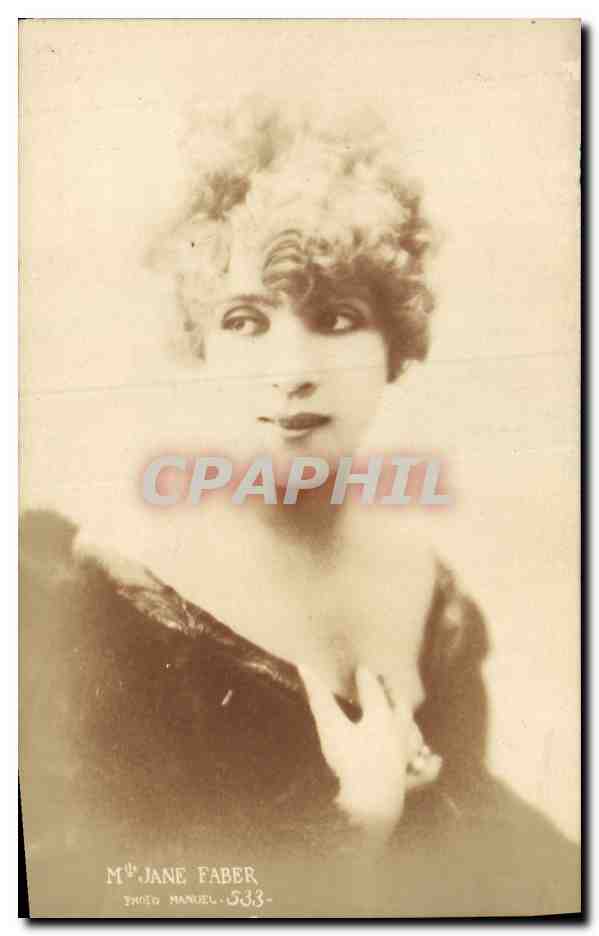 CPA Theatre Mlle Jane Faber 
